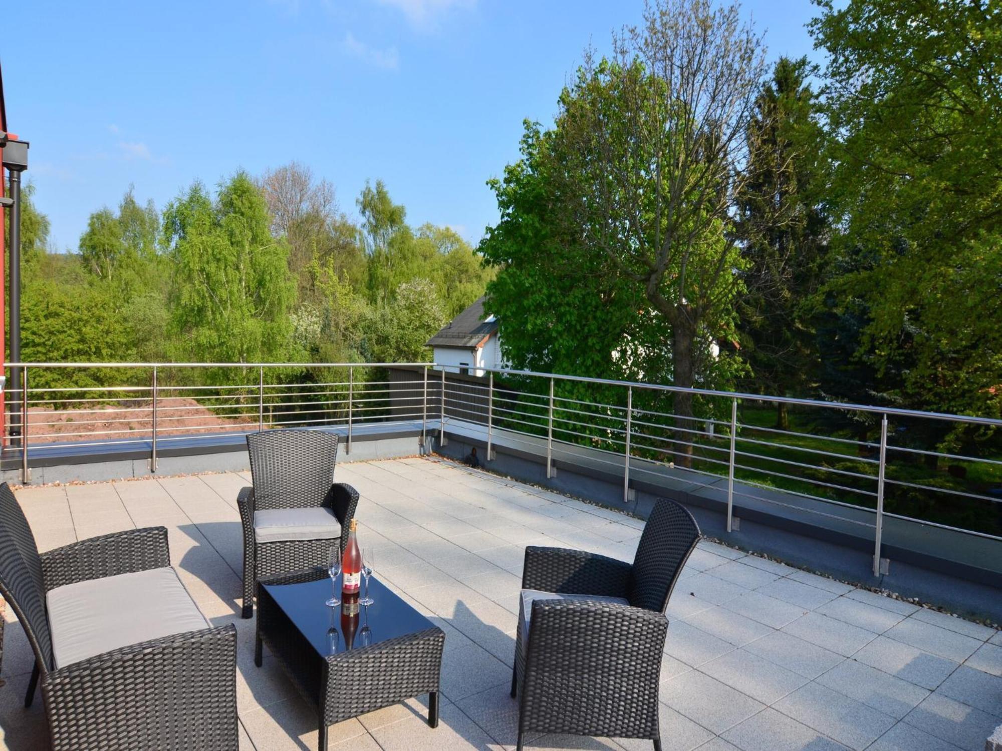 Modern Apartment Thuringia Tabarz Exterior photo